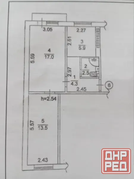 Продаётся 2х комнатная квартира в Калининском р-не, б. Шахтостроителей Донецк - изображение 9