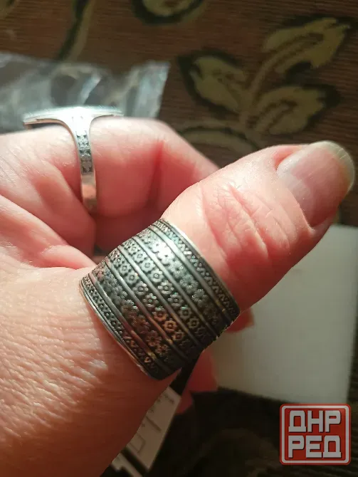 Серебряное кольцо 925 пробы. Донецк - изображение 3