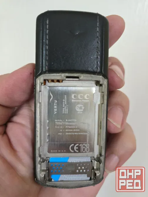 Vertu Ascent Black Leather, 1 sim Донецк - изображение 3
