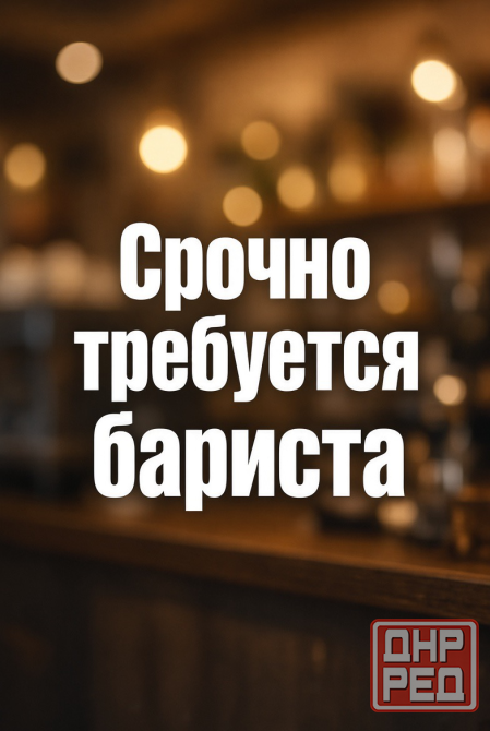 требуется бариста Донецк - изображение 1