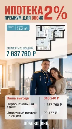 Квартиры-студии в жк Половецкий. Военная ипотека 2 %. Донецк