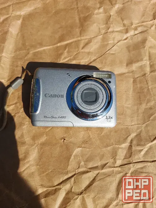 Canon PowerShot A480 -- рабочая винтажная камера (10 Мп) Донецк - изображение 1