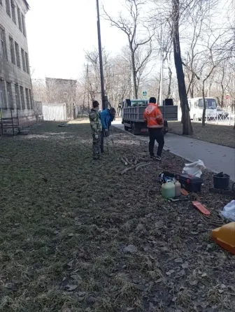 Валка деревьев Донецк