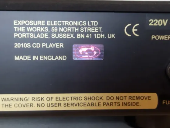 Exposure 2010s CD Player (made in England) Макеевка