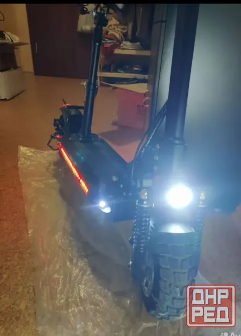 Электросамокат White Siberia Luna 800W - 20 Ам/ч 45км один заряд, скорость 55км/ч Донецк - изображение 1