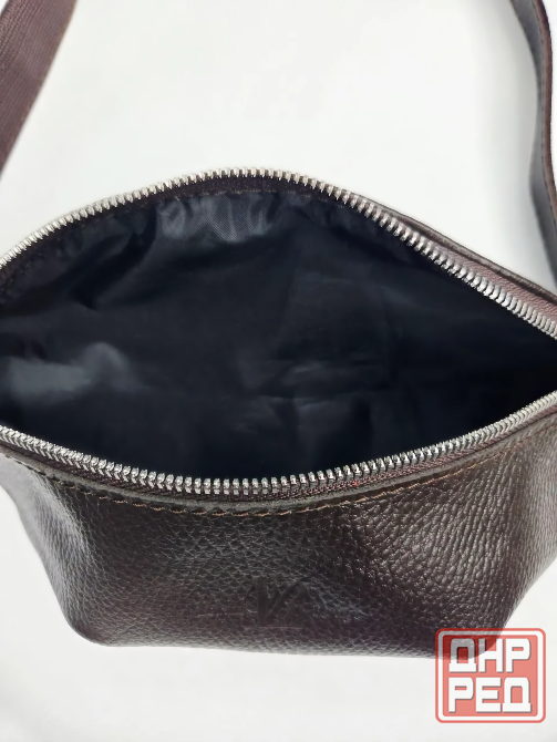 Сумка поясная кожаная Loran Rouge, 30x15 см, унисекс, мужская, женская Донецк - изображение 8