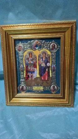 Икона Михаил и Гавриил Донецк