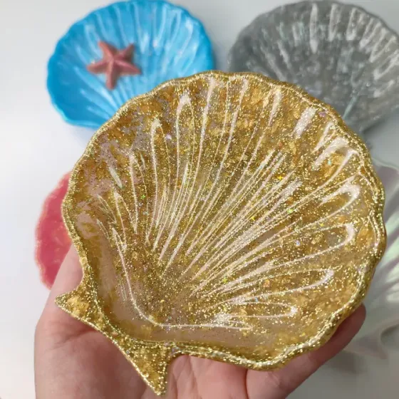 Подставка тарелочка ракушка под украшения mermaid Донецк