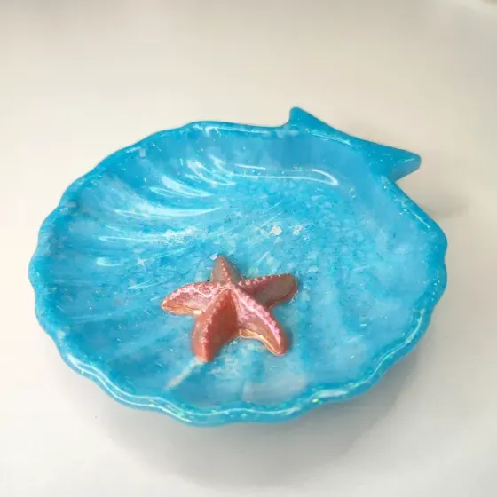 Подставка тарелочка ракушка под украшения mermaid Донецк