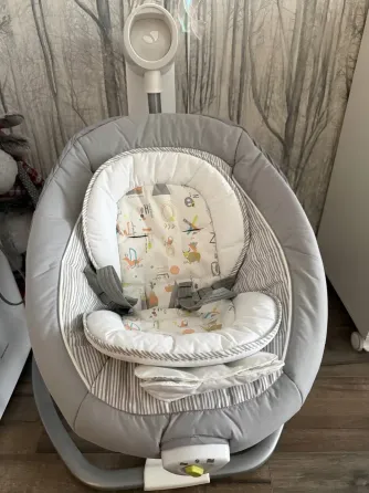 Детские электронные качели-шезлонг с рождения Joie Serina Swivel Донецк