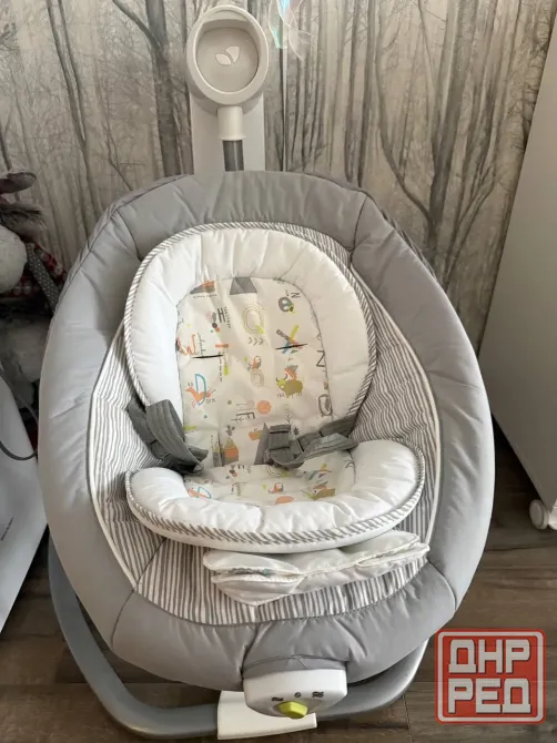Детские электронные качели-шезлонг с рождения Joie Serina Swivel Донецк - изображение 1