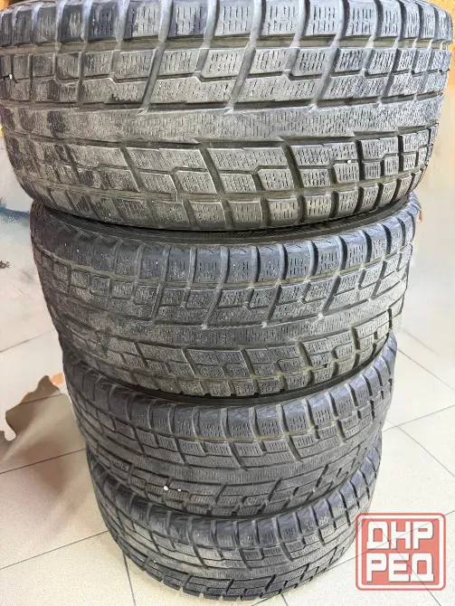 Продам оригинальные литые диски Audi 8.5×R19 5×112 с зимней резиной Yokohama Макеевка - изображение 2