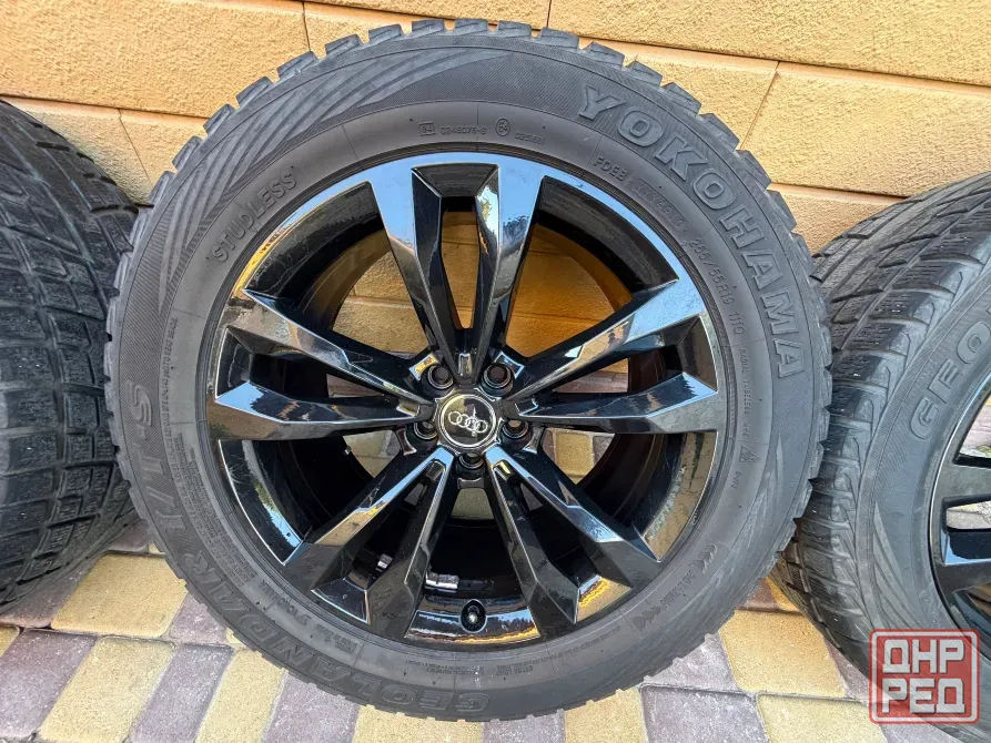 Продам оригинальные литые диски Audi 8.5×R19 5×112 с зимней резиной Yokohama Макеевка - изображение 4