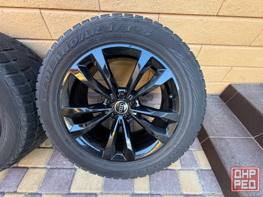 Продам оригинальные литые диски Audi 8.5×R19 5×112 с зимней резиной Yokohama Макеевка - изображение 5