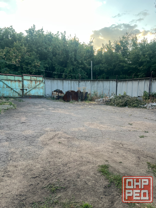 Сдается открытая площадка 5 соток, огорожена, частично с навесом, ворота Донецк - изображение 2