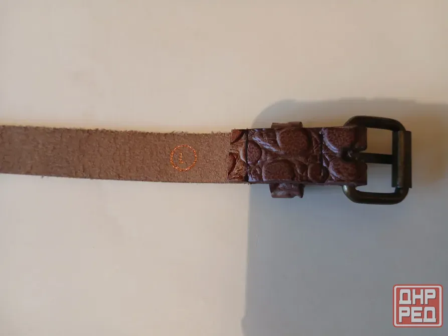 Ремень из кожи Scotch Soda Amsterdam Нидерланды Донецк - изображение 4