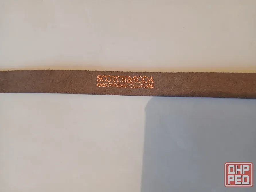 Ремень из кожи Scotch Soda Amsterdam Нидерланды Донецк - изображение 2
