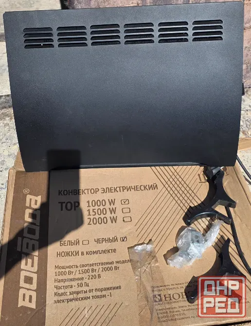Конвектор элекктрический 1000w Донецк - изображение 1