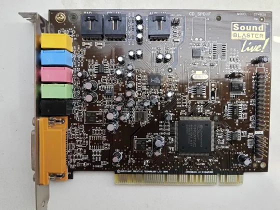 Звуковая карта sound blaster ст4830 Донецк