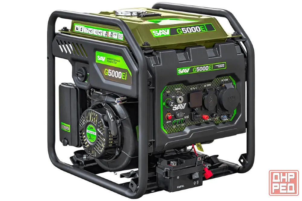 Бензогенератор инверторный 5кВт SAV G5000Ei Донецк - изображение 2