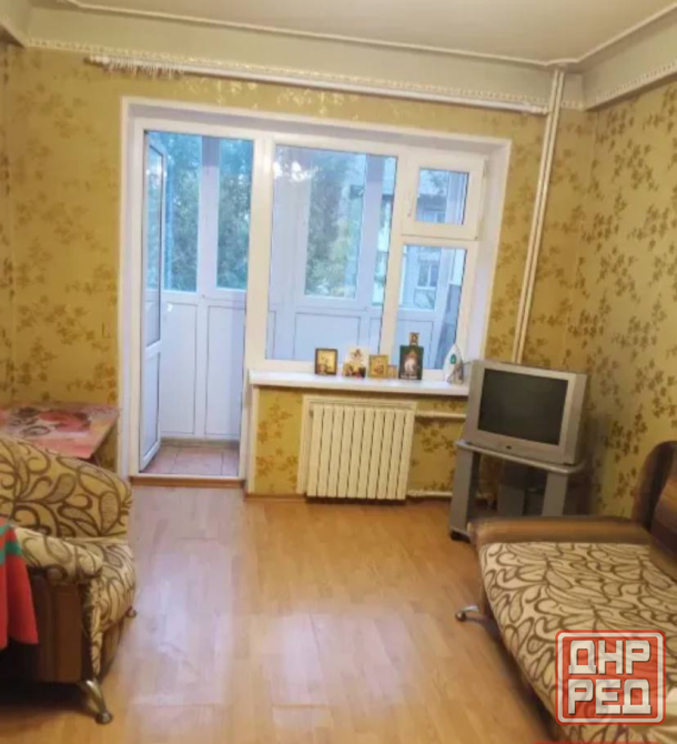 Сдается однокомнатная квартира в Калининском районе , улица Герцена, ориентир парк Строитель . Донецк - изображение 1