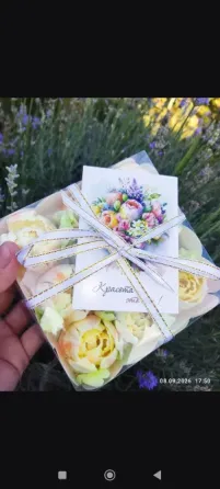 Цветы из зефира. Макеевка