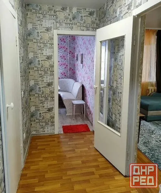 Будённовский район студия с балконом, ул. Молодогвардейцев Сдаётся уютная 1-комнатная студия Донецк - изображение 6