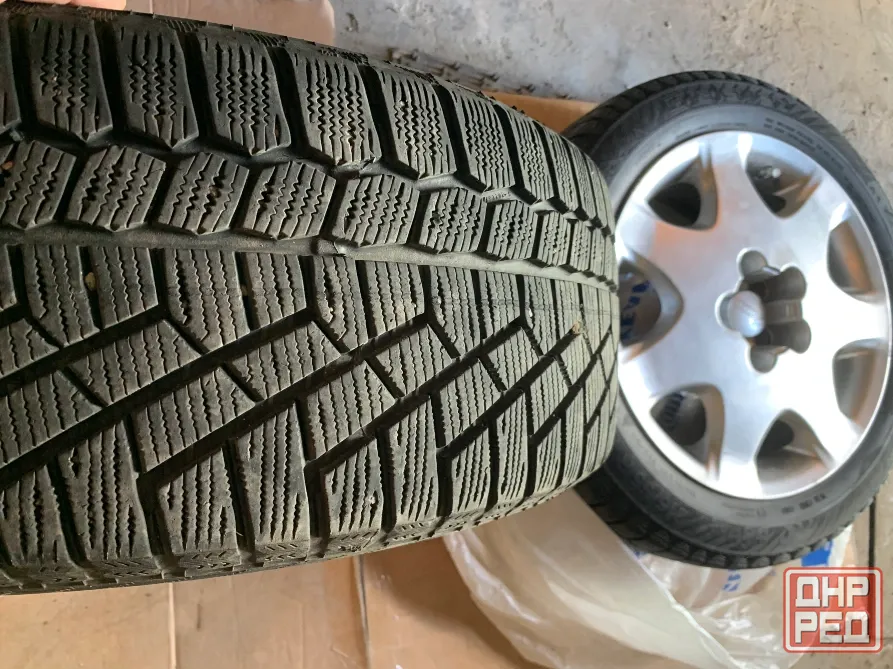 Зимние шины 215 55 R17 на дисках 5*114.3 Донецк - изображение 2