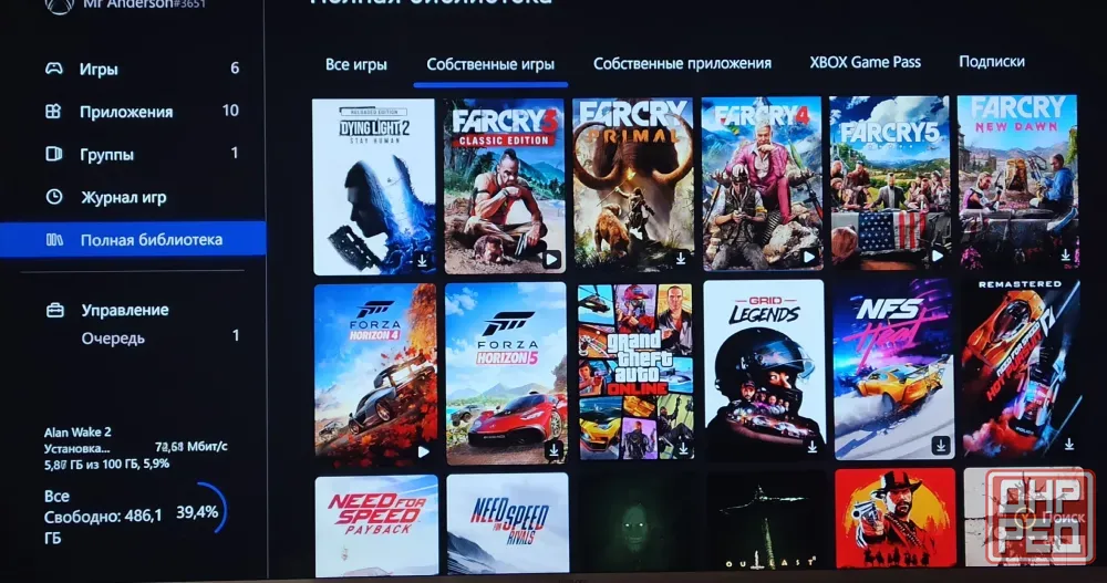 XBOX Series X 1TB + аккаунт с купленными играми Донецк - изображение 6