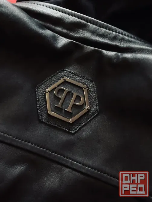 Кожаный мужской бомбер Philipp Plein - Оригинал - Италия - Идеал Донецк - изображение 6