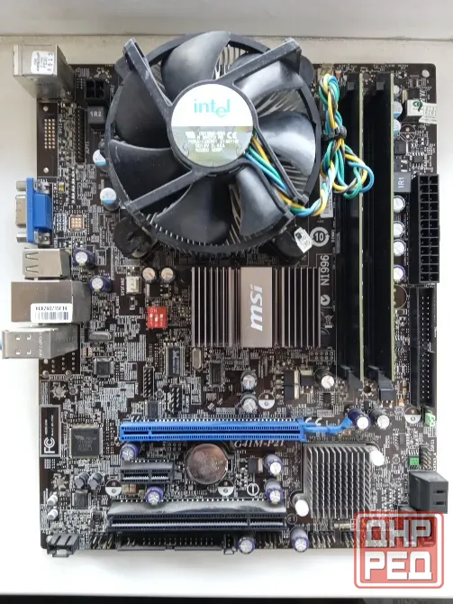 Комплект LGA775 MSI G41M-P21 + CPU E5400 + DDR3 4gb Донецк - изображение 1