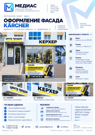 Изготовление наружной рекламы в днр | печать на баннере и пленке | монтаж Донецк