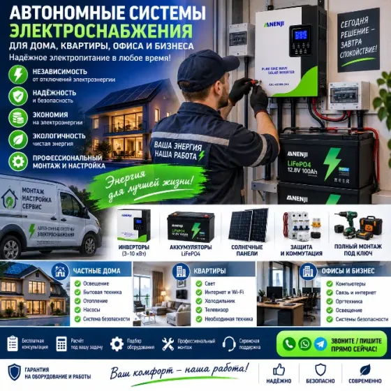 автономные системы электроснабжения Макеевка