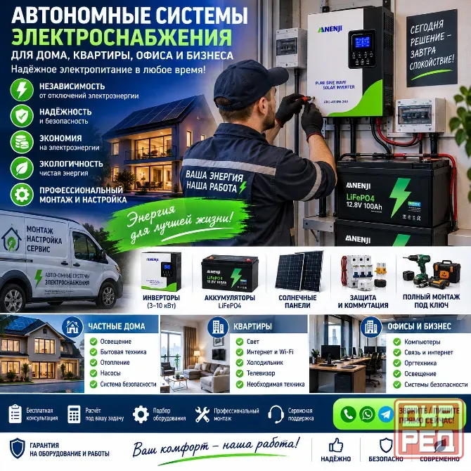 автономные системы электроснабжения Макеевка - изображение 1