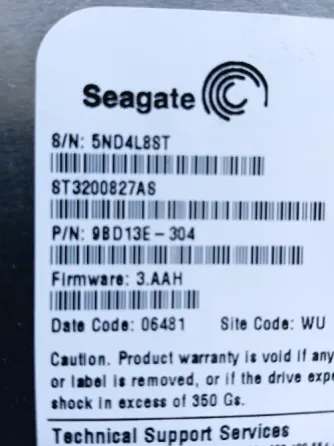 HDD 200Gb Seagate Barracuda ST3200827AS 7200RPM SATA II (3 Gb/s) 3.5" 8MB Донецк