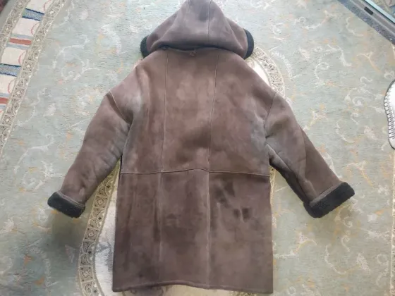 Дубленка с капюшоном Донецк