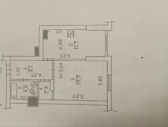 Продажа 1к.квартиры пр. Панфилова, жк Центральный Киевский район Донецк