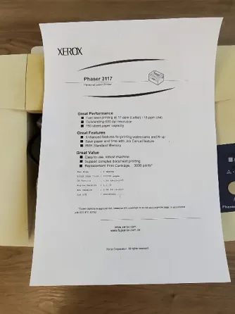 Лазерный принтер Xerox phaser 3117. Донецк