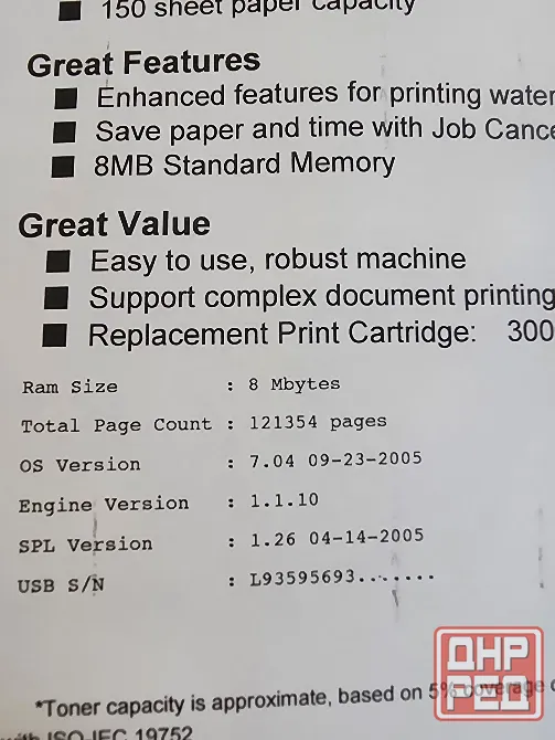Лазерный принтер Xerox phaser 3117. Донецк - изображение 6