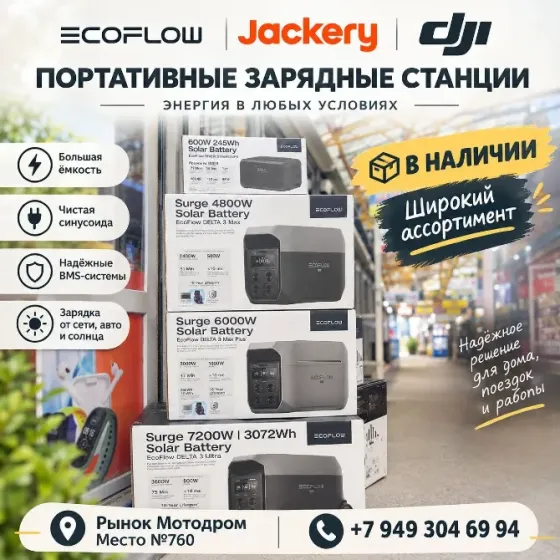 Электростанции EcoFlow Донецк