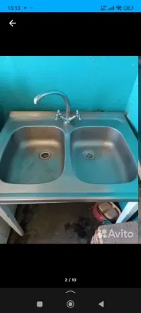 Мойка двойная нержавеющяя Мариуполь