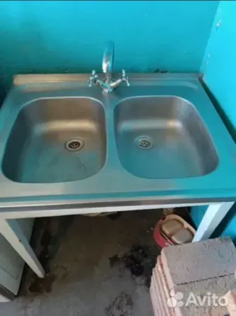 Мойка двойная нержавеющяя Мариуполь