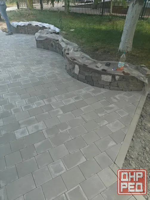 Укладка тротуарной плитки / Донецк / днр Донецк - изображение 4