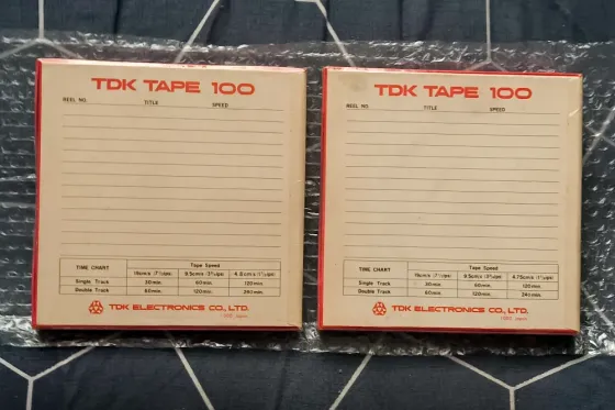 Катушки (Бобины) Тdk a-100 с лентой новые запечатанные! Донецк