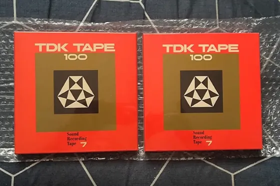 Катушки (Бобины) Тdk a-100 с лентой новые запечатанные! Донецк