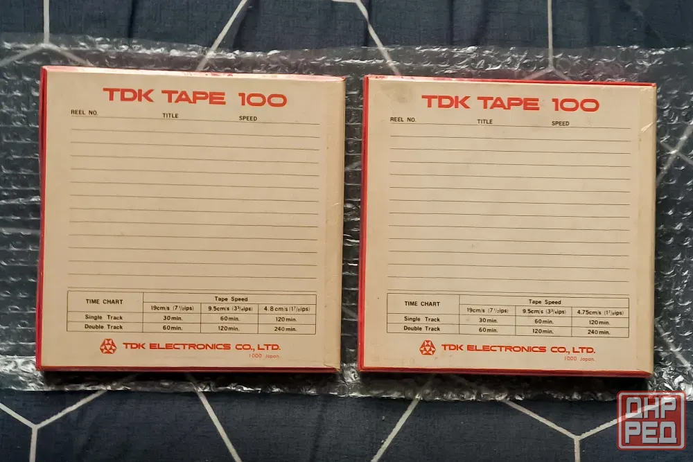 Катушки (Бобины) Тdk a-100 с лентой новые запечатанные! Донецк - изображение 4