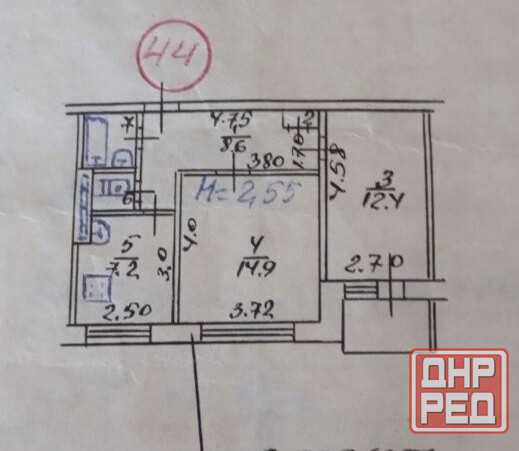 2-комн. квартира, 47,1 м², 3/9 этаж Мариуполь - изображение 8