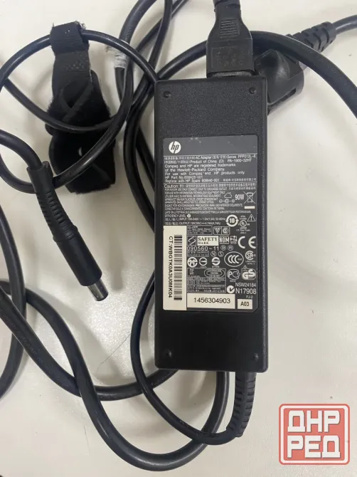 Блок питания 90W для ноутбука 4.5x3.0мм HP PPP012L-E с сетевым кабелем (ADP-HP-29) оригинал бу Донецк - изображение 1