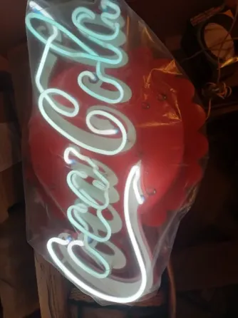 Coca-Cola неоновая вывеска Донецк