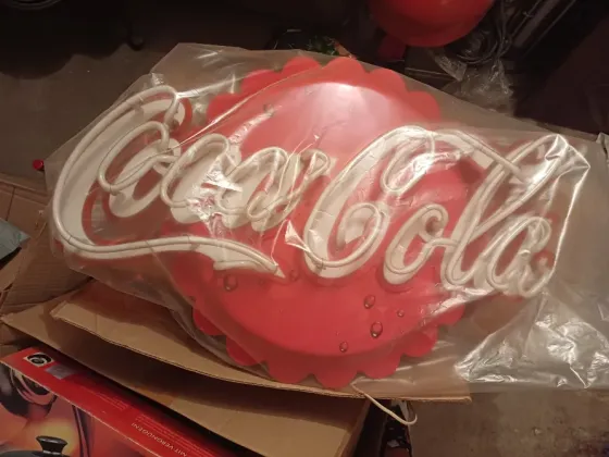 Coca-Cola неоновая вывеска Донецк